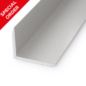 ALUMINIUM EXT CORNER/COVER PROFILE 2mm x 14mm x 2.6m (SILVER)
