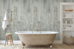 DC86C71 Rustic Wood WALL PANEL 8mm x 375mm x 2.6m (RUSTIC WOOD) (PK3)