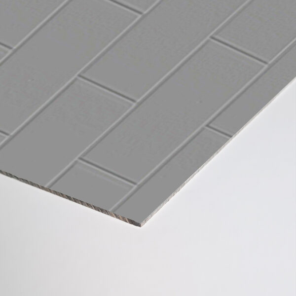 Ridge Tile Grey (pack of 6) - Synthetic Slate