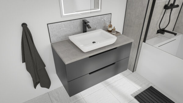 Industrial-Concrete-WT-Fossil-Stone-SB-Black Industrial Concrete 2420 x 1185 PLY TG P1