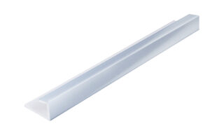 CHROME END CAP SHOWER PANEL EDGE TRIM 2.4m x 10mm (CHROME)