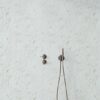 LM1007 White Marble Cropped SHOWER PANEL 10mm x 1m x 2.4m (WHITE MARBLE)