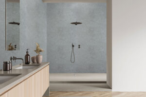LM3003 Portland SHOWER PANEL 10mm x 1m x 2.4m (PORTLAND GREY MATT)