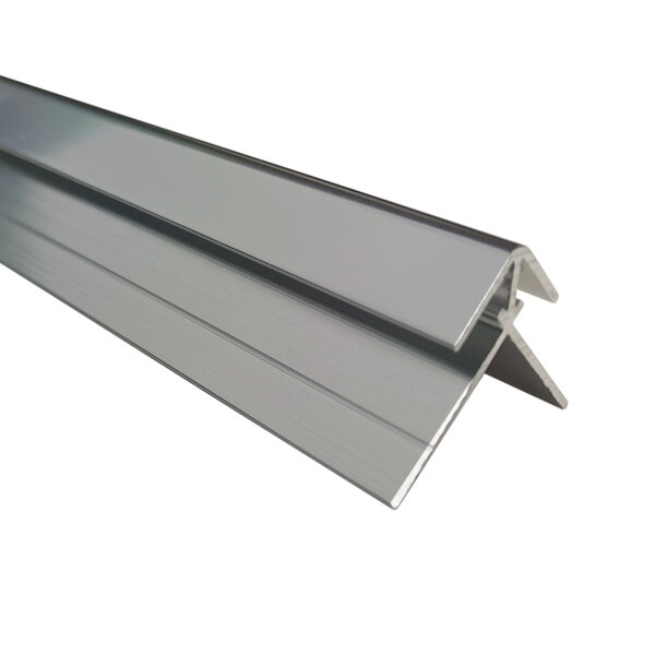 Matt Silver-External-Corner 1 External Corner Polished Silver 2450MM