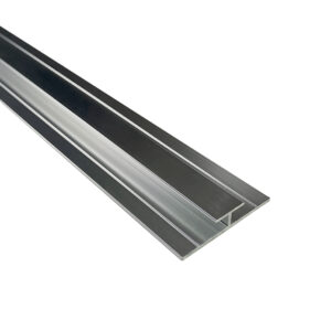 H Joint Polished Silver 2420mm Long
