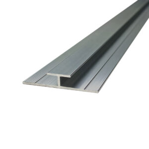 H Joint Polished Silver  2450MM