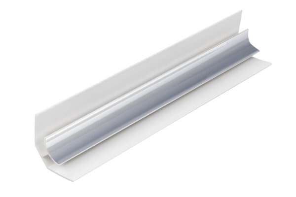 CHROME INTERNAL CORNER WALL PANEL INTERNAL CORNER 2.6m x 5mm (CHROME)