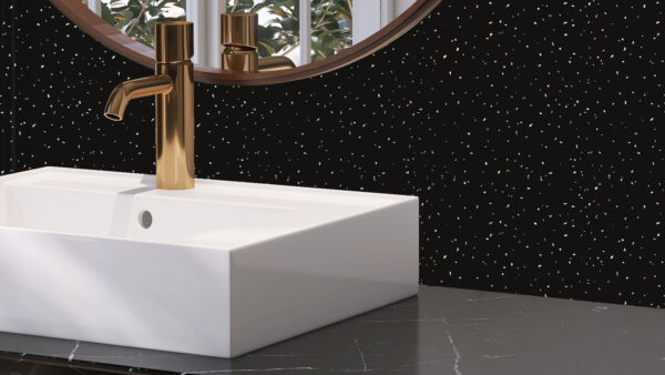 RM1003 Black Diamond WALL PANEL 5mm x 250mm x 2.6m (BLACK DIAMOND) (PACK 4)