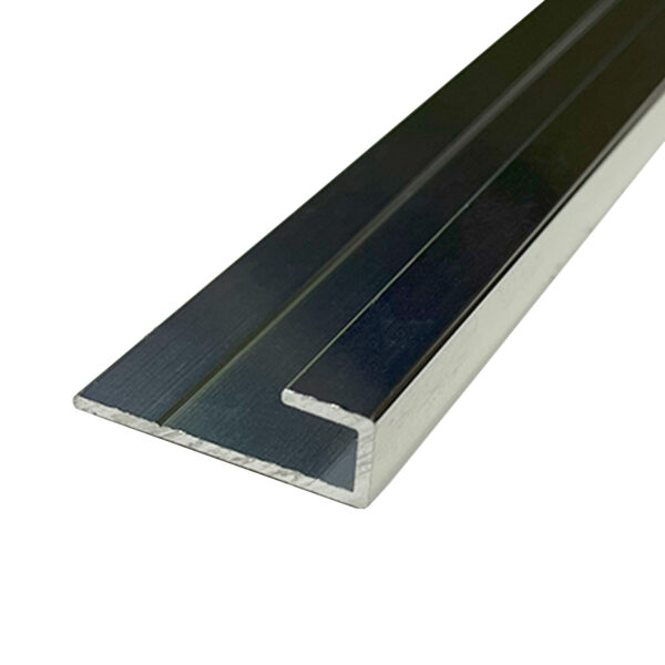 End Cap Polished Silver 2420mm Long