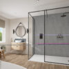 Silver-Granite-Black-Cadet-Splashback Silver Granite 2420 x 585 PLY TG P1