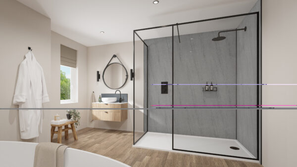 Silver-Granite-Black-Cadet-Splashback Silver Granite 2420 x 585 PLY TG P1