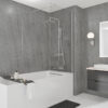 Silver-Granite-Chrome Silver Granite 2420 x 585 PLY TG P1
