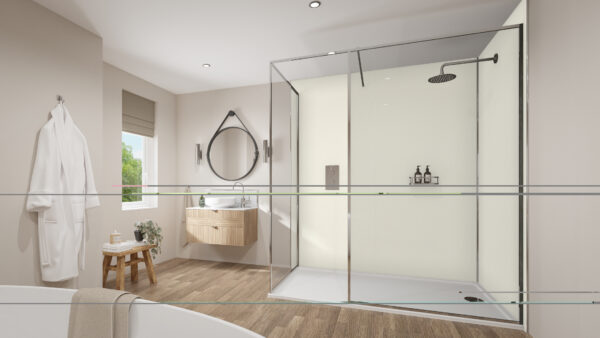 White-Frost-Chrome-Glacier-White-Splashback White Frost 2420 x 585 PLY TG P1