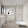 White Composite  2440 x 1220 x 3mm (Shower)