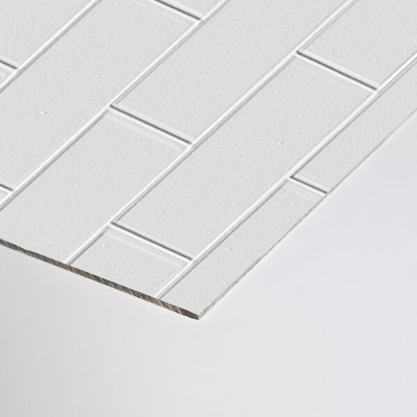 White Composite  2440 x 1220 x 3mm (Shower)