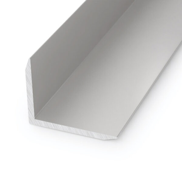 ALUMINIUM EXT CORNER/COVER PROFILE 2mm x 14mm x 2.6m (SILVER)