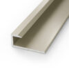 Zest 5mm aluminium end caps titanium DC58G86 ALUMINIUM END CAP 6mm x 18mm x 2.6m (TITANIUM)