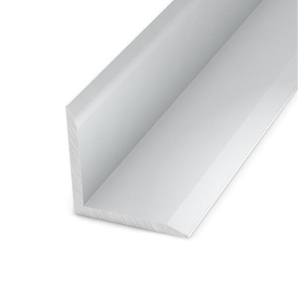 Zest 5mm aluminium internal corners silver DC59G85 ALUMINIUM INT CORNER 2mm x 12mm x 2.6m (SILVER)