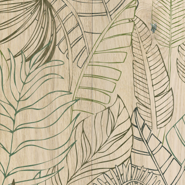 WALL PANEL 6mm x 500mm x 2.6m (MADAGASCAR WOOD) (PK 3)