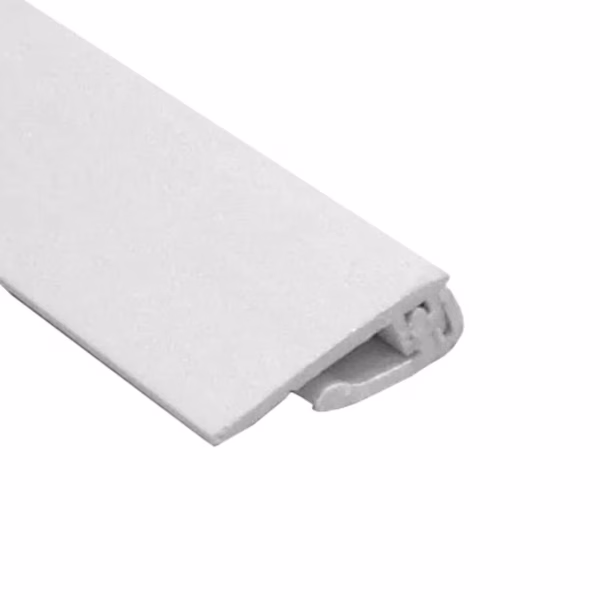 PVC SHEET J TRIM 1.5mm - 3mm x 2440mm (WHITE)